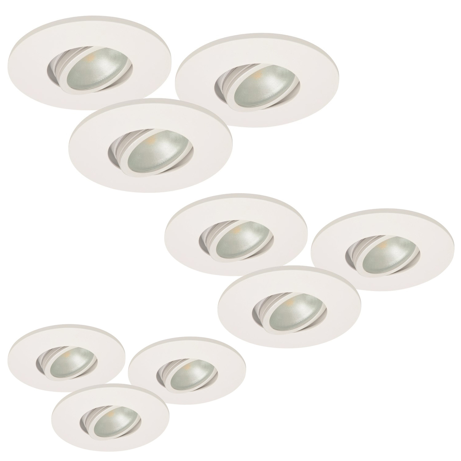 9er Set LED Spots dimmbar weiß schwenkbar 18W IP44 MD-350 – Stilvolle Beleuchtung für dein Zuhause 9er Set LED Spots dimmbar weiß schwenkbar 18W IP44 MD-350 – Stilvolle Beleuchtung für dein Zuhause