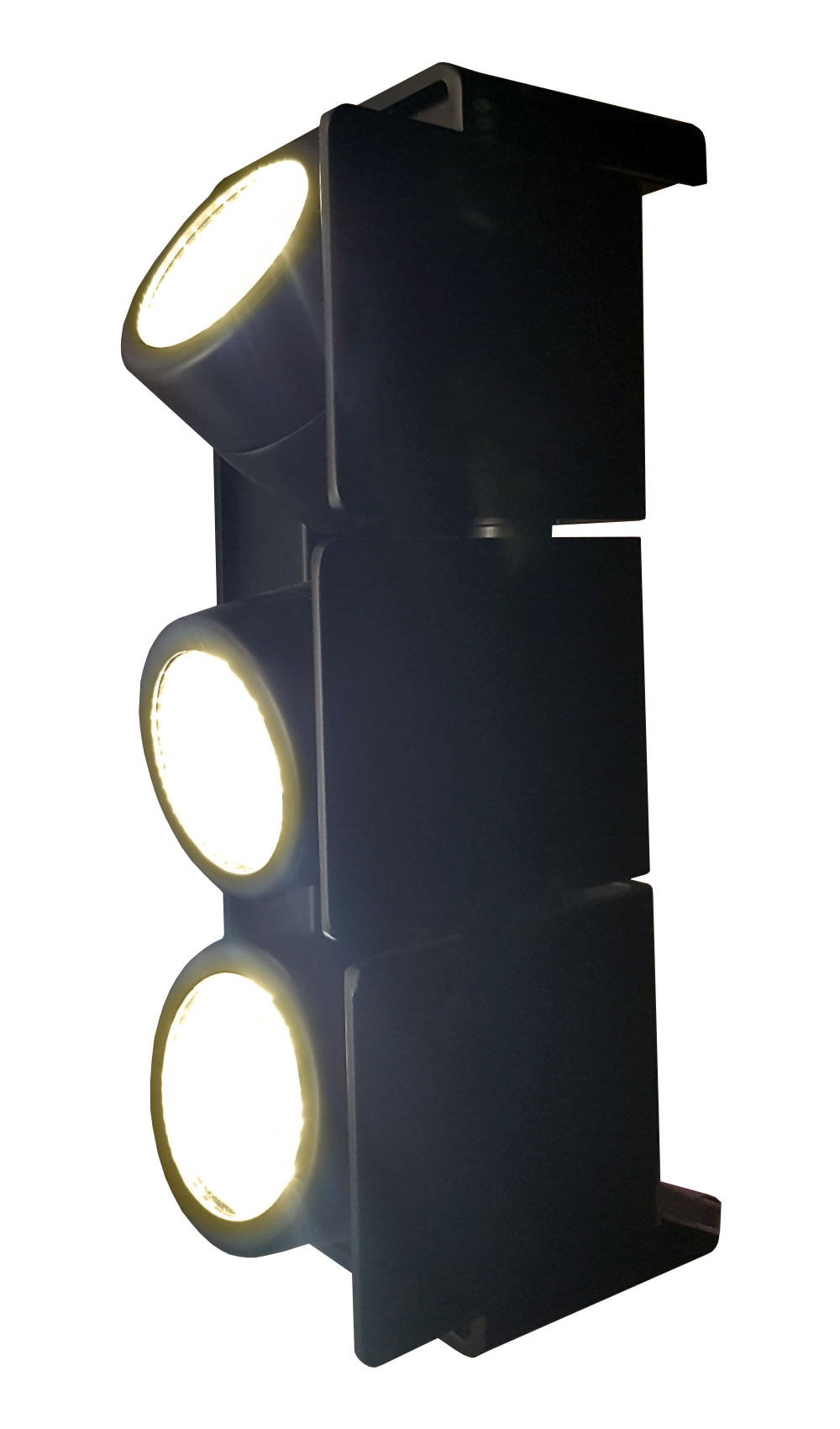 golf-3-flammig-warmweiss 27W LED Wandstrahler & Deckenstrahler schwarz 3000K warmweiß ? Schaufenster Lampe ? Top Beleuchtung für Geschäfte, Regale, Flure ? tolle Qualität Strahler 3flg