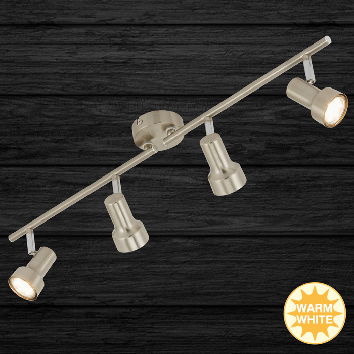 2843-042_TB Deckenspot SUB 4flg nickel-matt inkl. GU10 LED schwenkbar Briloner 2843-042