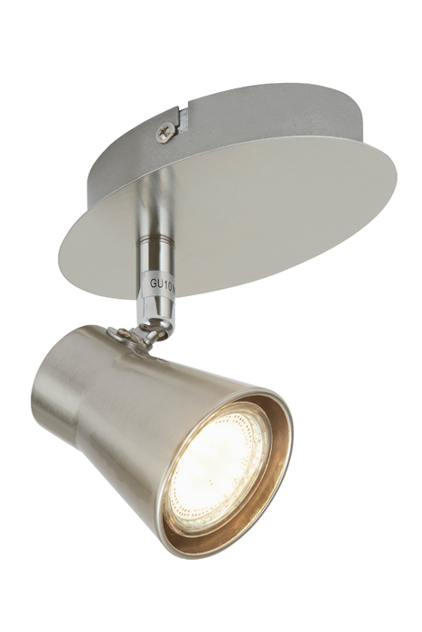2914-012-briloner-LED-Spot-FOUR-nickel-matt-schwenkbar-inkl-GU10-LED LED Spot FOUR nickel-matt schwenkbar inkl GU10 LED Briloner 2914-012