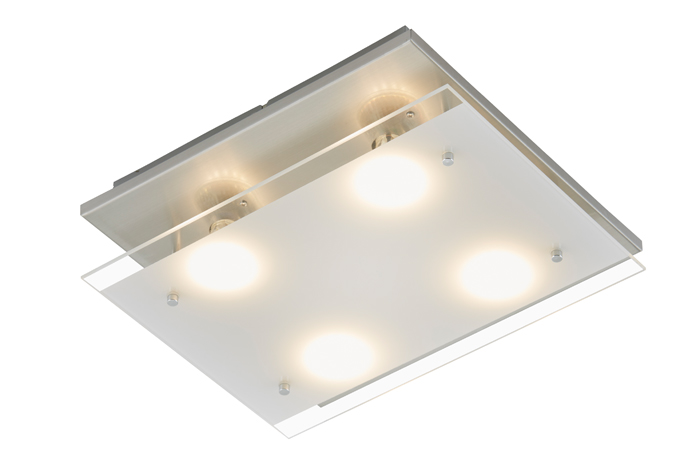 briloner-3596-042-Flacke-eckige-LED-Deckenlampe-mit-Glas-satiniert-33x30cm Flacke eckige LED Deckenlampe mit Glas satiniert 33x30cm Briloner 3596-042