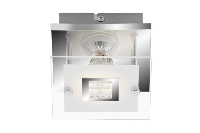 briloner-3195-018-Kleine-LED-Wand-Deckenleuchte-TULA-mit-Glas-Chrom-12x12cm Kleine LED Wand- & Deckenleuchte TULA mit Glas Chrom 12x12cm Briloner 3195-018