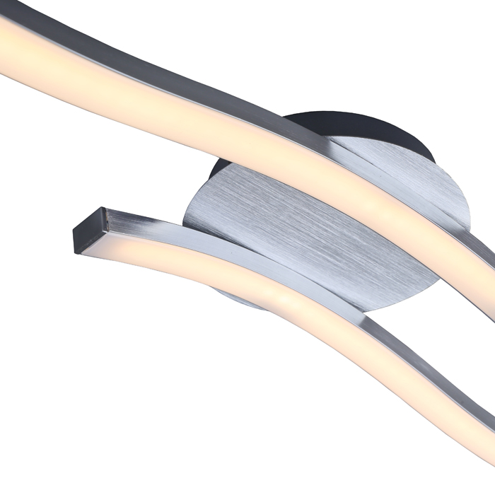 3258-029briloner4-Moderne-LED-Deckenlampe-2-St-be-gewellt-Aluminium-warmweiss-55-5cm Moderne LED Deckenlampe 2 Stäbe gewellt Aluminium warmweiß 55,5cm Briloner 3258-029