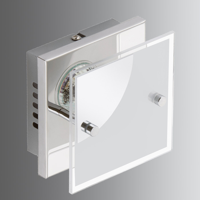 Briloner3597-018-tom-mini-wandlampe-aus-glas-deckenlampe-gu10 Mini LED Wandlampe Deckenlampe aus Glas 12x12cm Briloner 3597-018