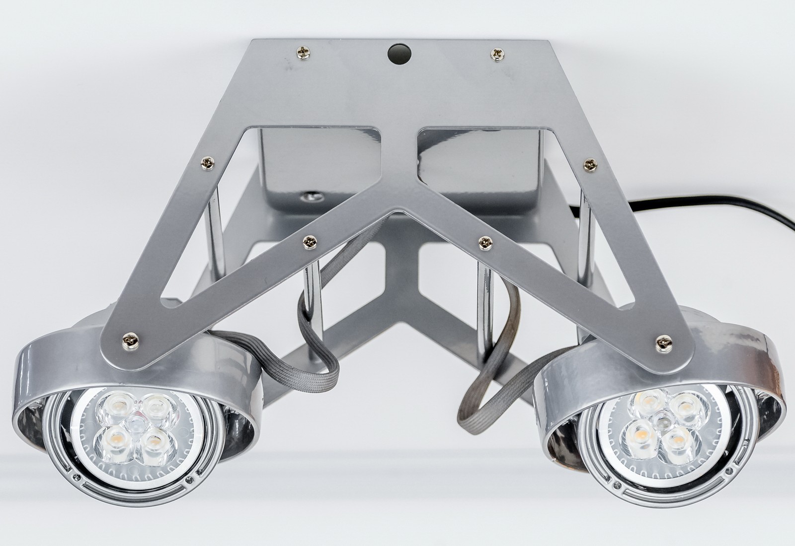 WAP-LED-Design-Deckenstrahler-Deckenleuchte-Lampe-Chrom-Deckenlampe-Leuchte-Lampen-saasil-q LED Deckenleuchte Wap, 2-flammig, in Studio Design – Stilvolle Beleuchtung für dein Zuhause