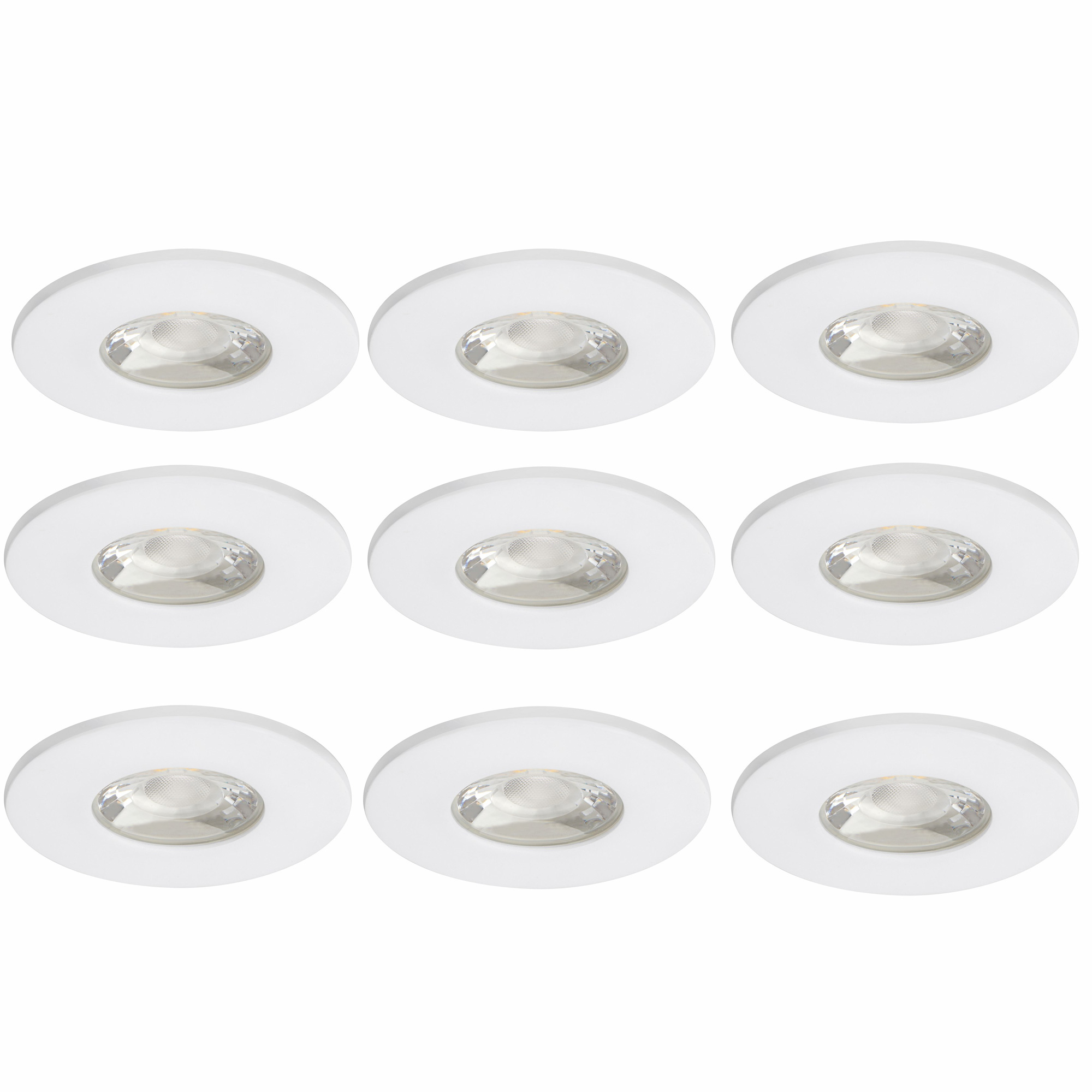 9x MD-881 LED Einbauspot weiß dimmbar 4,5W 80mm warmweiß IP44 – Stilvolle Beleuchtung für dein Zuhause 9x MD-881 LED Einbauspot weiß dimmbar 4,5W 80mm warmweiß IP44 – Stilvolle Beleuchtung für dein Zuhause