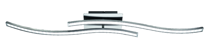 4444-029-Briloner-Moderne-LED-Deckenlampe-2-St-be-gewellt-Aluminium-warmweiss-drehbar-100cm Moderne LED Deckenlampe 2 Stäbe gewellt Aluminium warmweiß drehbar 100cm Briloner 444-029