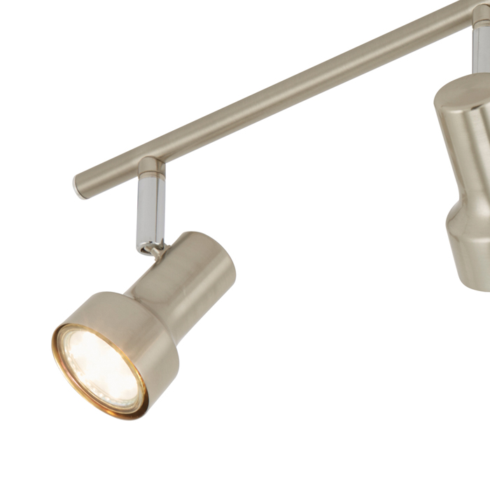 2843-042_briloner3-Deckenspot-SUB-4flg-nickel-matt-inkl-GU10-LED-schwenkbar Deckenspot SUB 4flg nickel-matt inkl. GU10 LED schwenkbar Briloner 2843-042