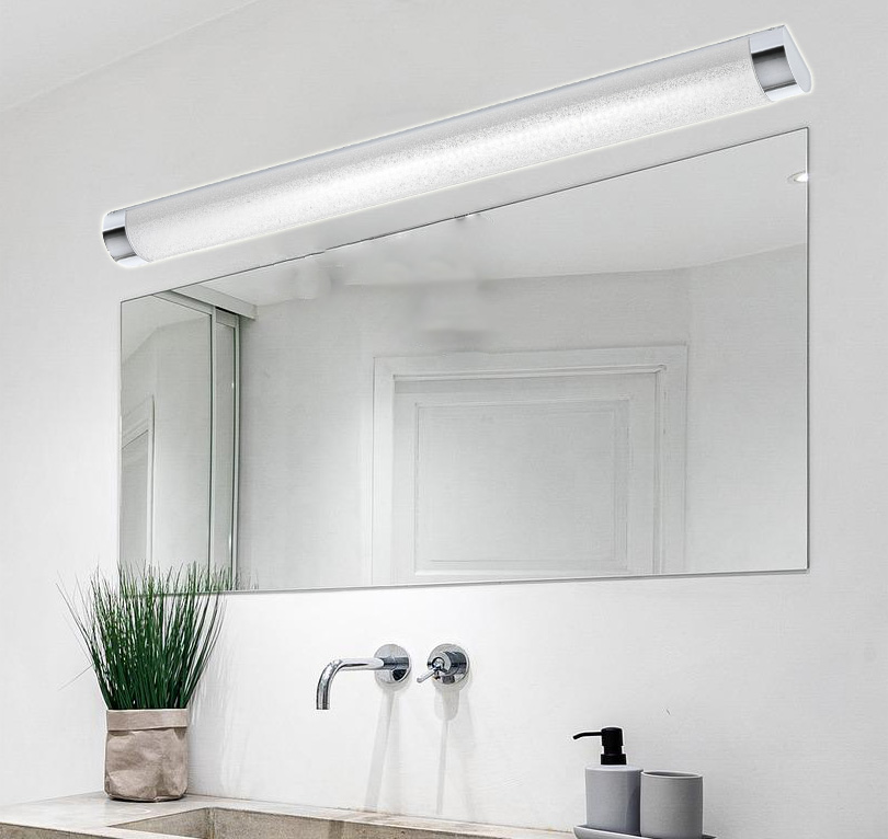 2070-218-ambiente1 LED Bad-Spiegellampe Kristalloptik Glitzer 91,5cm IP44 Briloner 2070-218