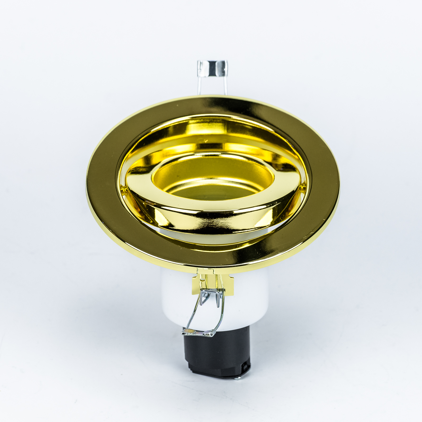Venus-Downlight-XXL-schwenkbare-Einbaustrahler-in-Gold-mit-E27-Fassung-saasil-l Venus schwenkbare Einbaustrahler in Gold mit E27 Fassung – Stilvolle Beleuchtung für dein Zuhause