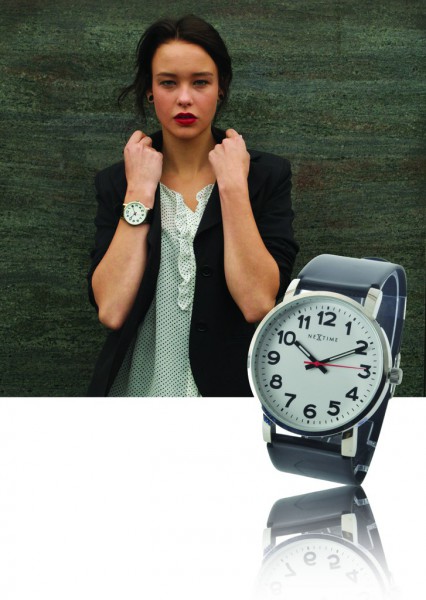 station-watch-armbanduhr-6006-46cm-6 10x Armbanduhr Herren schwarz weiß Retro Station Nextime – Stilvolle Beleuchtung für dein Zuhause