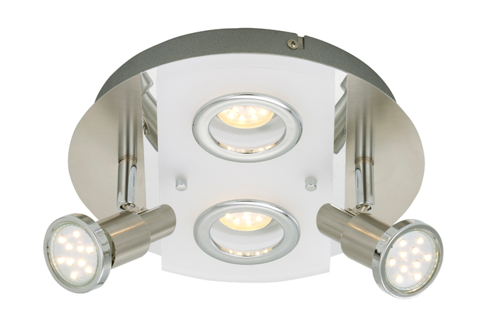 3594-042-briloner-LED-Deckenleuchte-rund-mit-Strahlern-RIPOSO-4flg-nickel-matt LED Deckenleuchte rund mit Strahlern RIPOSO 4flg nickel matt Briloner 3594-042