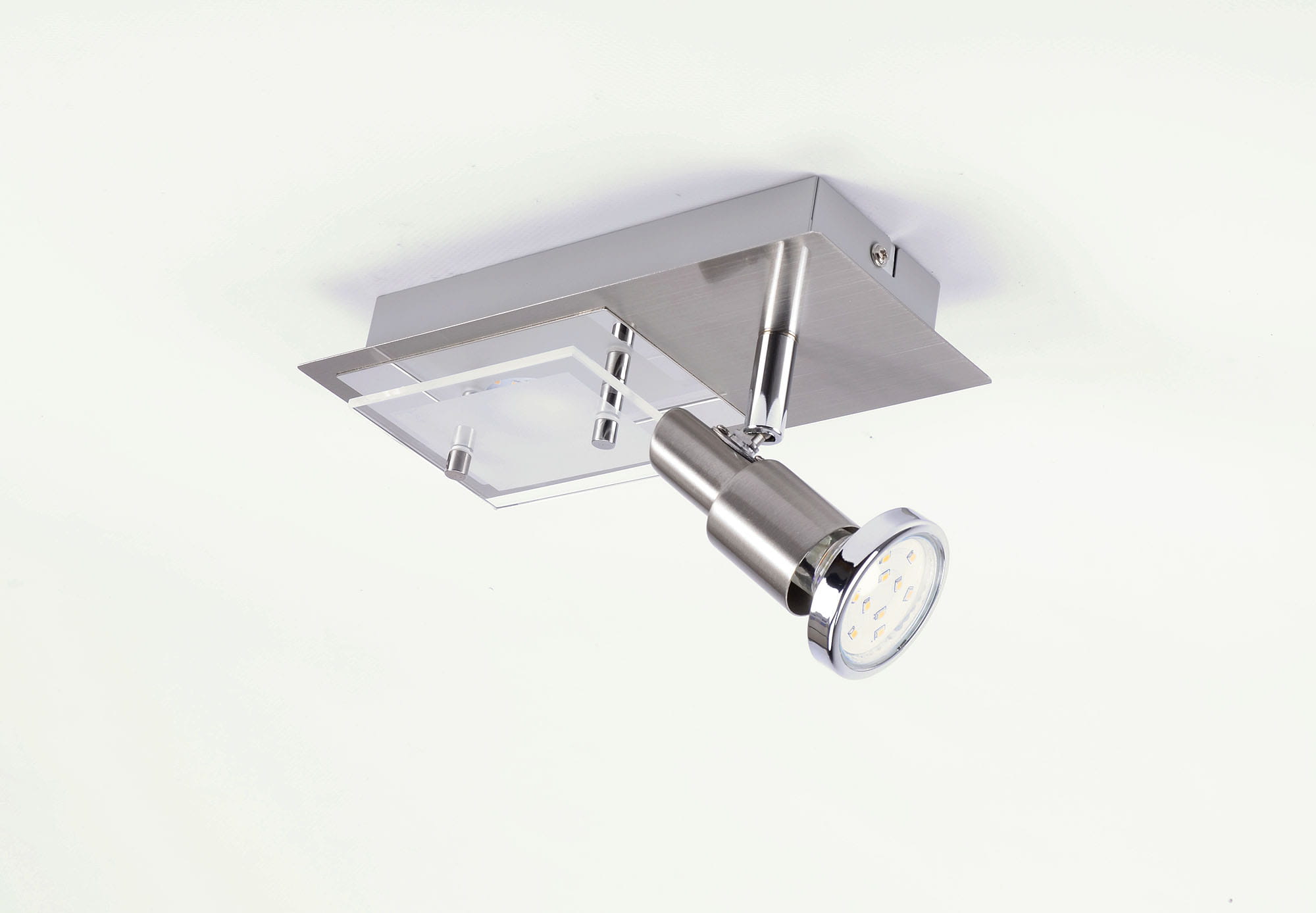LED Wand- und Deckenleuchte 2flg COMBINATA Metall-Glas matt-nickel – Stilvolle Beleuchtung für dein Zuhause LED Wand- und Deckenleuchte 2flg COMBINATA Metall-Glas matt-nickel – Stilvolle Beleuchtung für dein Zuhause