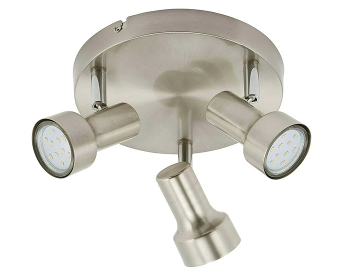 2843-032R-briloner-Deckenspot-led-SUB-3flg-Rondell-nickel-matt-inkl-GU10-LED-schwenkbar Runder Deckenstrahler SUB 3flg Rondell nickel-matt inkl. GU10 LED schwenkbar 2843-032R Briloner
