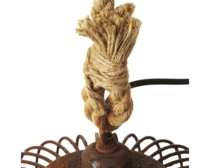 3-pendelleuchte-esstischlampe-vintage-rot-mit-seil-willard-90893-55-brilliant-leuchten Industrial Hängelampe Willard rostfarben mit Juteseil E27 Esstischlampe Vintage Brilliant Leuchten 08993/55