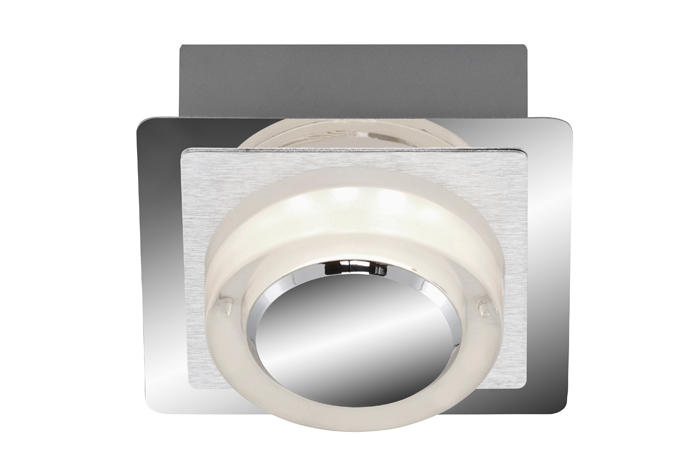 3533-011 Kleine LED Wand- & Deckenleuchte Aufputz-Spot rund 10x10cm – Stilvolle Beleuchtung für dein Zuhause