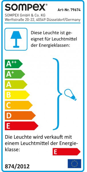 lebel-79674 Ausgefallene Deckenleuchte Summer Blumenform gelb – Stilvolle Beleuchtung für dein Zuhause