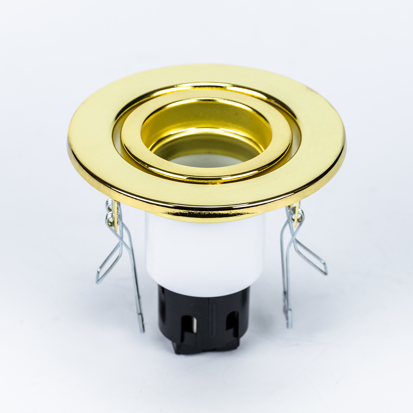 Venus-Downlight-XXL-schwenkbare-Einbaustrahler-in-Gold-mit-E27-Fassung-saasil Venus schwenkbare Einbaustrahler in Gold mit E27 Fassung – Stilvolle Beleuchtung für dein Zuhause