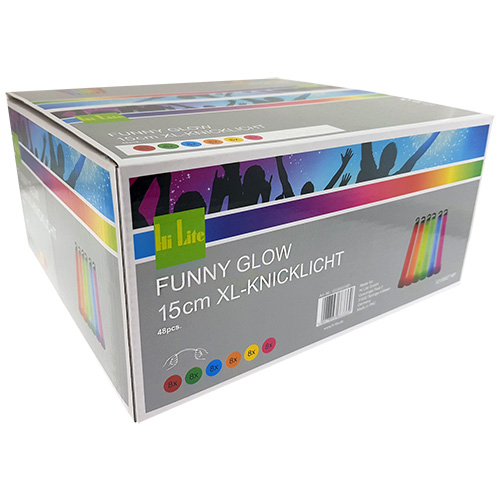 xl-knicklichter-gross-packung-48x-48-stueck-15cm-glow-sticks-leuchtstaebe-rot-blau-gruen-gelb-orange-pink-mit-halsband-12130027-MP-4047893663369 Großpackung XL Knicklichter 48 Stück 15 cm bunt ? Glow Sticks rot gelb grün pink blau orange ? Leuchstäbe ? hier super günstig & schnell kaufen & bestellen!
