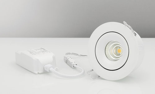 5-led-einbauleuchten-mit-breiten-rahmen-weiss-schwenkbar-dimmbar-ip44-einbau-spot-80mm-malmbergs-9974452 LED Spot mit breiten Rahmen 80mm 7.5W dimmbar weiß IP44 ? LED Einbauleuchte Einbaustrahler breiter Rand schwenkbar ? Einbauspots zum dimmen Badezimmer ?