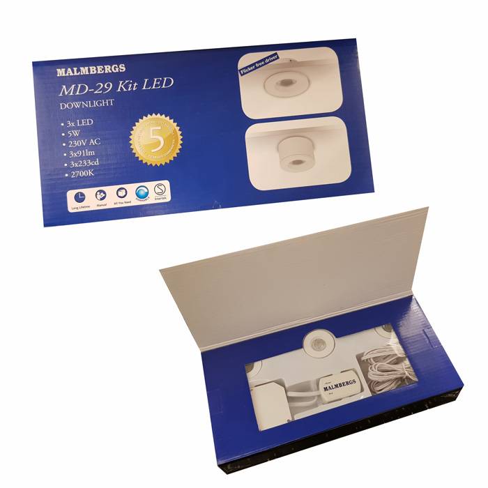 md29-led-kit-malmbergs-9974492-mini-led-spots-moebel-leuchten-led-dimmbar 3er Set LED Spots Einbau & Aufbau dimmbar weiß IP44 36mm MD-29 Malmbergs 9974492
