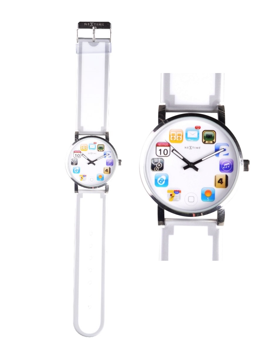 wrist-pad-white-watch-armbanduhr-6010wi-46cm-1 Armbanduhr Smartwatch Look Spaßgeschenk Kinder