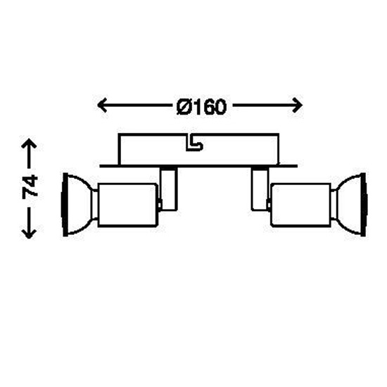 2229-038briloner-Deckenstrahler-3-flammig-rund-Chrom-leuchtmittel-wechselbar Runder Deckenstrahler 3-flammig Chrom inkl LED GU10 3W Briloner 2229-038 ? Deckenlampe inklusive LED Leuchtmittel Birnen austauschbar