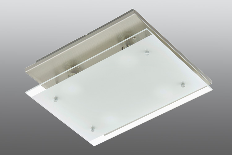 briloner-3596-042-led-deckenleuchte-glas-eckig-30cm-birnen-austauschbar LED Deckenlampe mit Glas Birnen austauschbar 33x30cm Briloner TELL 3596-042