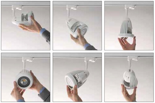 retail-stromscheine-230v-strahler 27W LED 3-Phasen Strahler Retail grau – Stilvolle Beleuchtung für dein Zuhause