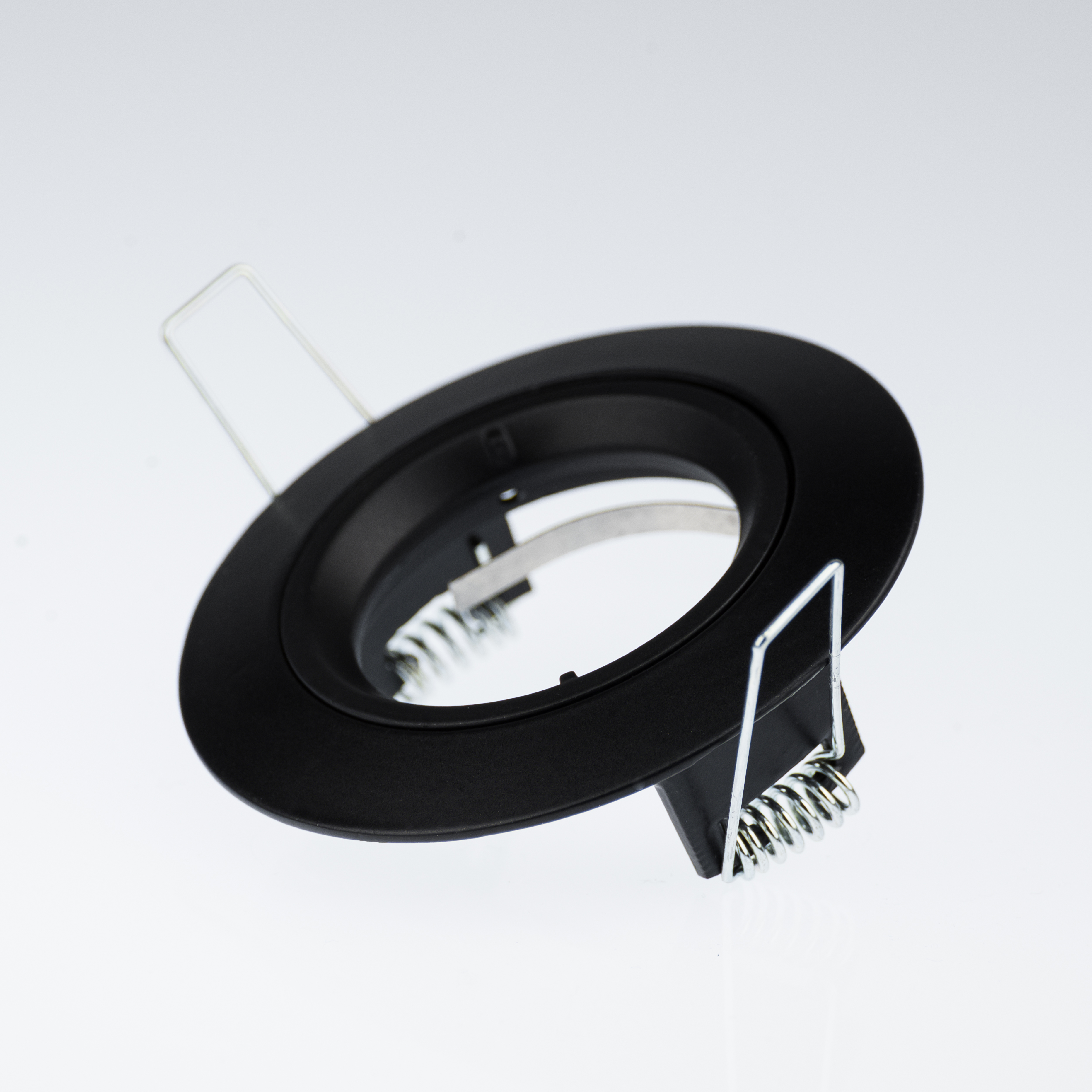 40x LED Einbaustrahler schwarz GU10 Dimmbar 6W 3000K Warmweiß - Set inkl. Fassung & Leuchtmittel - Made in Italy 40x LED Einbaustrahler schwarz GU10 Dimmbar 6W 3000K Warmweiß - Set inkl. Fassung & Leuchtmittel - Made in Italy