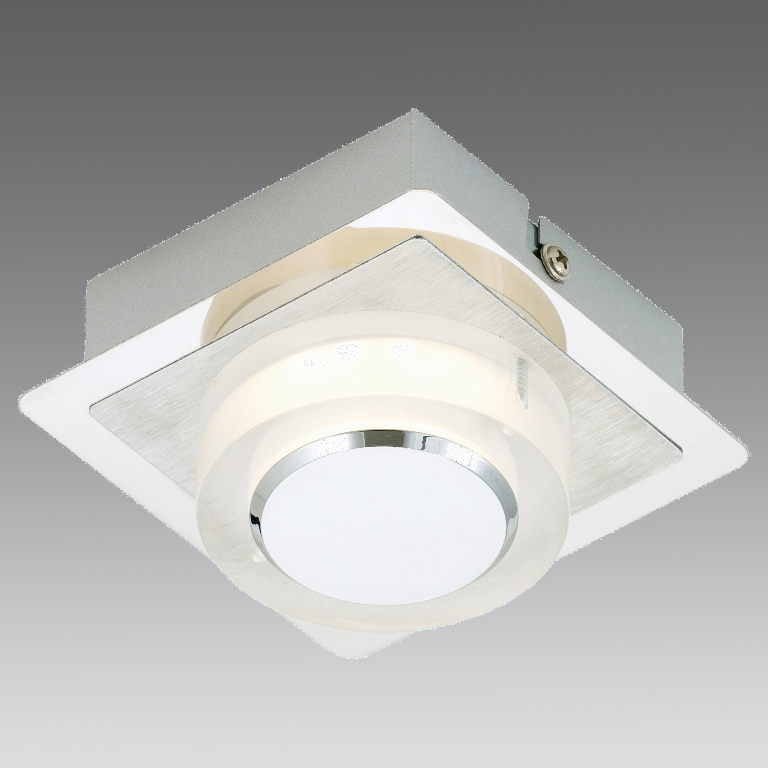 3533-011-3 Kleine LED Wand- & Deckenleuchte Aufputz-Spot rund 10x10cm Briloner 3533-011