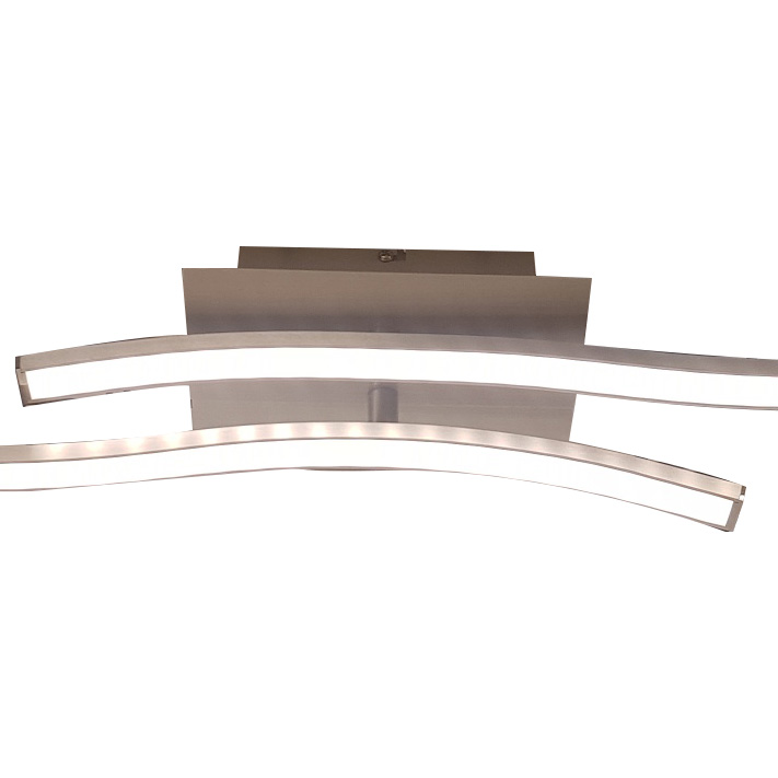4444-029Briloner-Deckenlampe-led-modern-2-Staebe-gewellt-Aluminium-warmweiss-drehbar-100cm Moderne LED Deckenlampe 2 Stäbe gewellt Aluminium warmweiß drehbar 100cm Briloner 444-029