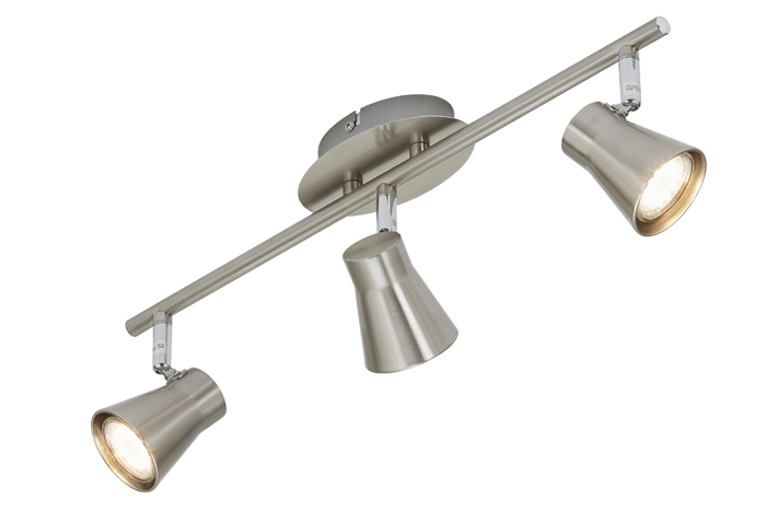 2914-032-briloner-LED-Strahler-FOUR-2flg-nickel-matt-schwenkbar-inkl-GU10-LED LED Strahler FOUR 2flg nickel-matt schwenkbar inkl GU10 LED