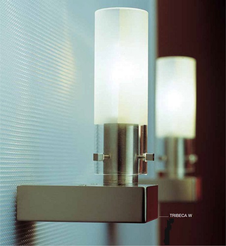 trebica 4W LED Wandleuchte Tribeca W Chrom 1xE14