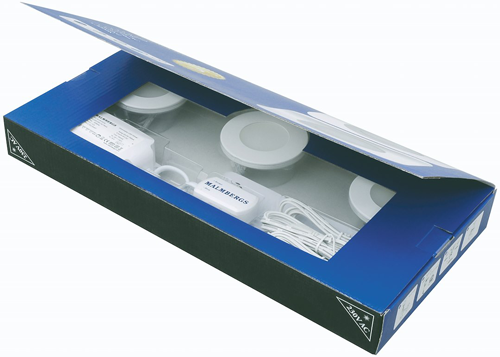 3-2-led-einbau-spots-weiss-rund-dimmbar-3er-set-75mm-malmberg-9974363-saasil-de 3er Set LED Einbau Spot dimmbar weiß 9W 75mm sehr flach ? Einbaustrahler LED dimmbar weiß rund ? Spot Decke LED einbauen ? LED Spots 230V zum dimmen günstig ?