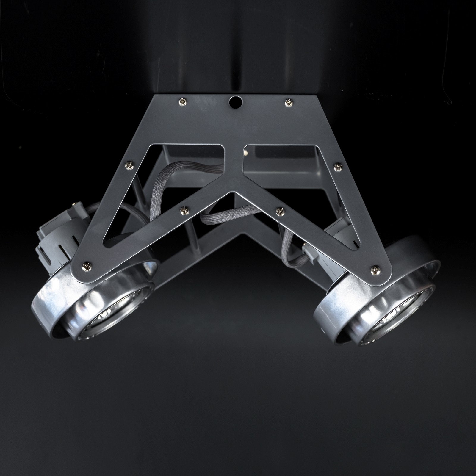WAP-LED-Design-Deckenstrahler-Deckenleuchte-Lampe-Chrom-Deckenlampe-Leuchte-Lampen-saasil-f LED Deckenleuchte Wap, 2-flammig, in Studio Design – Stilvolle Beleuchtung für dein Zuhause