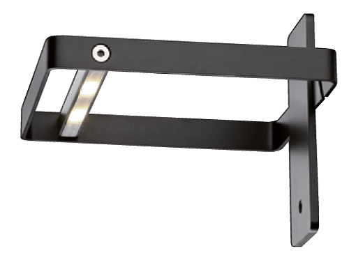 860101-oring-schwarz-led-wandlampe-saail Tisch-/Wandleuchte mit drehbarer Lichtleiste Oring Schwarz – Stilvolle Beleuchtung für dein Zuhause