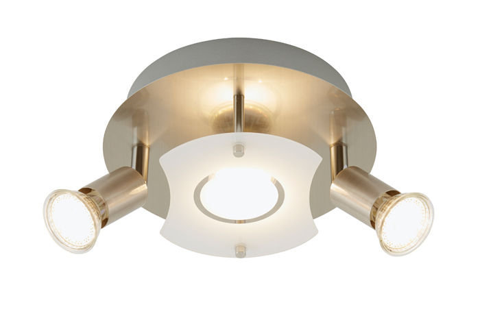3499-032-briloner4-LED-Deckenleuchte-rund-mit-Strahlern-START-3flg-nickel-matt LED Deckenleuchte rund mit Strahlern START 3flg nickel matt Briloner 3499-032