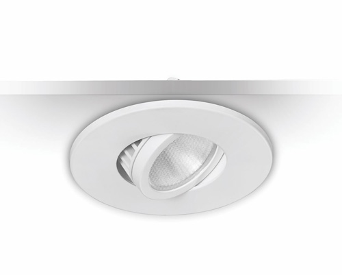 2-einbauspots-led-weiss-dimmbar-schwenkbar-68mm-230v-rund-MD-350-malmbergs-9974371-saasil-de Set LED Spots dimmbar weiß schwenkbar 18W IP44 MD-350 LED Kit Malmbergs