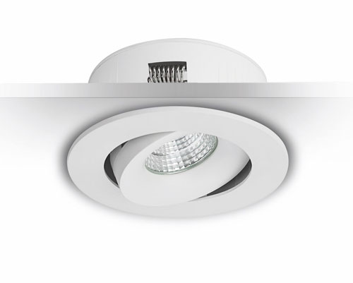 2-led-einbauleuchten-mit-breiten-rahmen-weiss-schwenkbar-dimmbar-ip44-einbau-spot-80mm-malmbergs-9974452 LED Spot mit breiten Rahmen 80mm 7.5W dimmbar weiß IP44 ? LED Einbauleuchte Einbaustrahler breiter Rand schwenkbar ? Einbauspots zum dimmen Badezimmer ?