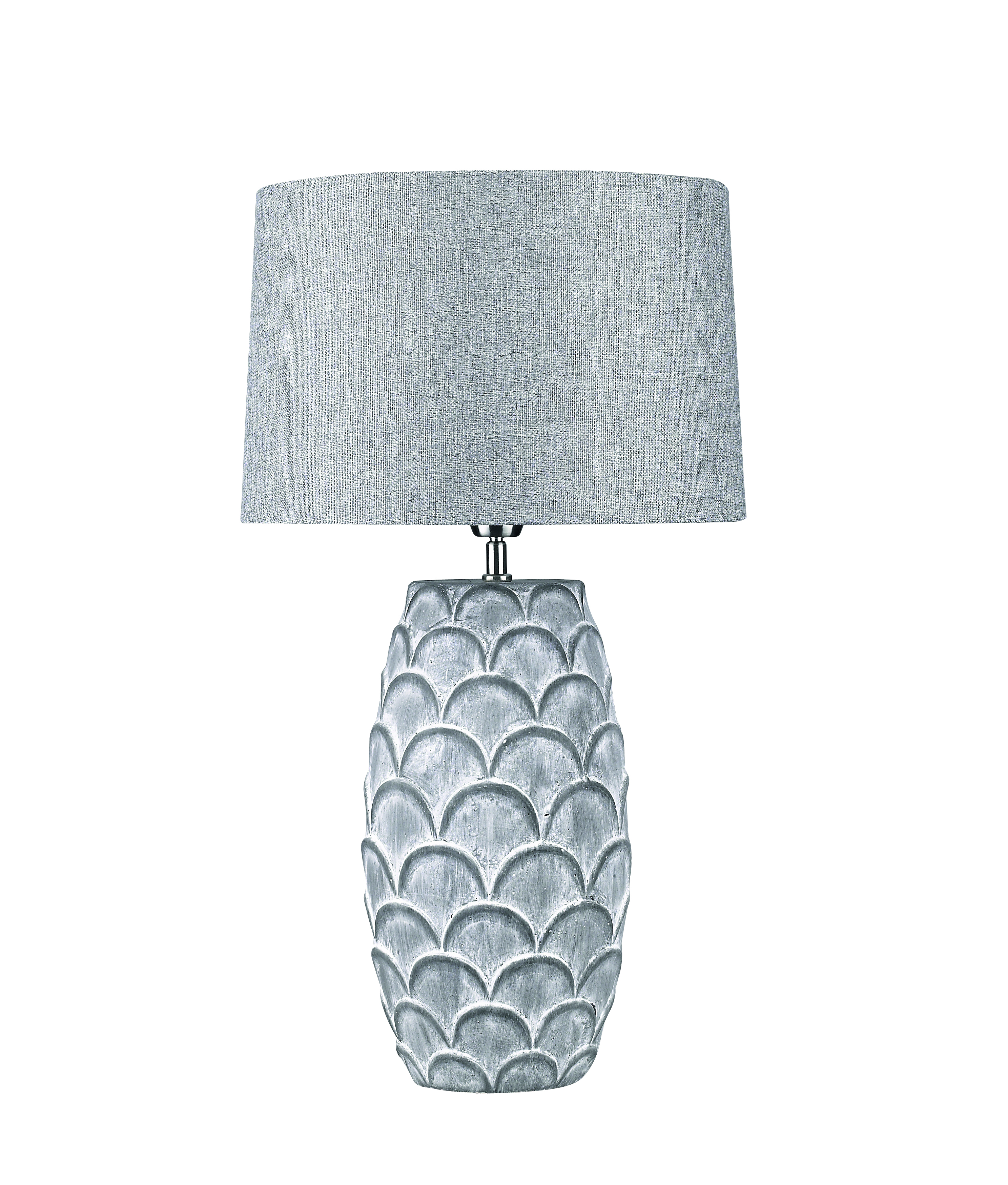 Tischleuchte-Tischlampe-Hockerleuchte-Wohnzimmerlampe-Keramik-Dekorativ-Sorpetaler-170810-4021273290093-saasil-b Hockerleuchte MENA GRIGGIO Beton-Keramik Grau – Stilvolle Beleuchtung für dein Zuhause