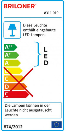 5-1-led-einbauleuchte-alu-rund-75mm-230v-einbau-spot-led-aluminium-warmweiss-briloner-8311-019-saasil-de LED Einbauspot Alu 5W rund IP44 warmweiß 60mm 230V ? Einbaustrahler Aluminium LED Badezimmer ? Spot Decke LED einbauen LED Spots 230V hier günstig ?