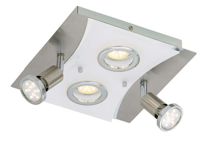 3582-042-briloner-LED-Deckenleuchte-eckig-mit-Strahlern-RIPOSO-4flg-nickel-matt LED Deckenleuchte eckig mit Strahlern RIPOSO 4flg nickel matt Briloner 3582-042