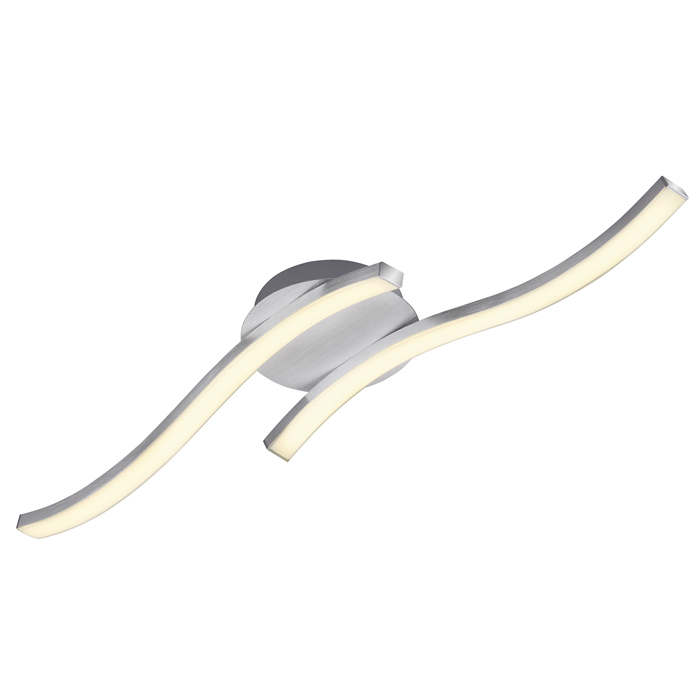 3258-029briloner-Moderne-LED-Deckenlampe-2-St-be-gewellt-Aluminium-warmweiss-55-5cm Moderne LED Deckenlampe 2 Stäbe gewellt Aluminium warmweiß 55,5cm Briloner 3258-029