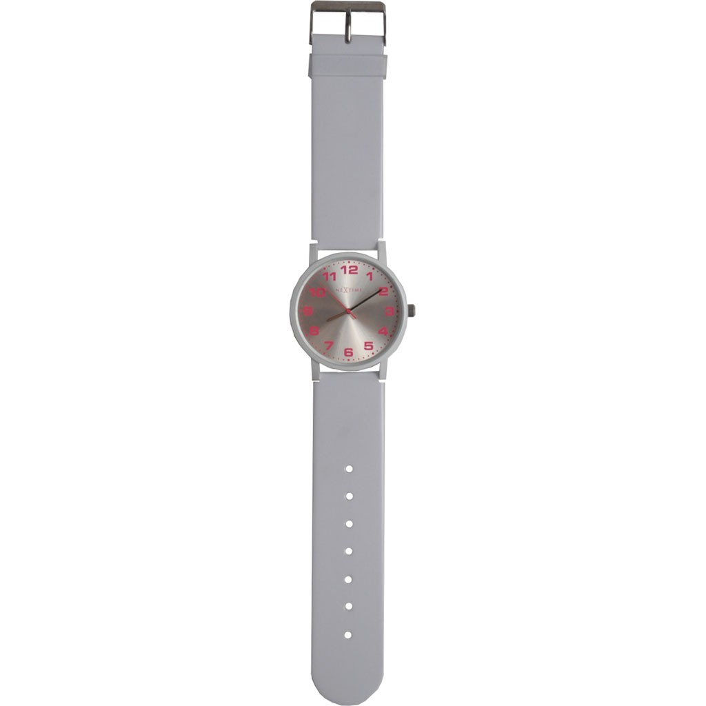 dash-white-watch-armbanduhr-6011-46cm-1 Armbanduhr weiß rosa Mädchen Uhr