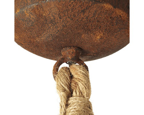 4-pendelleuchte-esstischlampe-vintage-rot-mit-seil-willard-90893-55-brilliant-leuchten Industrial Hängelampe Willard rostfarben mit Juteseil E27 Esstischlampe Vintage Brilliant Leuchten 08993/55