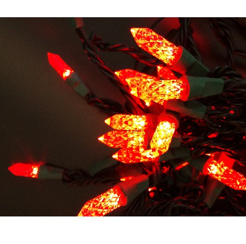 Bunte-50er-LED-Lichterkette-f-r-Tannenbaum-5m-innen-rot-I-SAASIL-x 50er LED 5m Lichterkette rot + Netzteil Innen Weihnachten – Stilvolle Beleuchtung für dein Zuhause