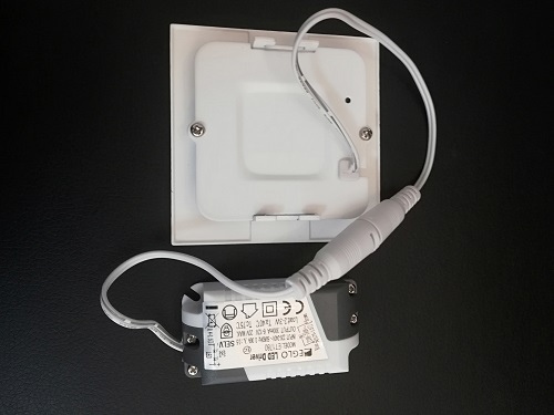 tweenlight-78192-led-saasil LED Slim Downlight Eckig Fueva 1 Weiß 8,5 cm x 8,5 cm Wandeinbauleuchte – Stilvolle Beleuchtung für dein Zuhause