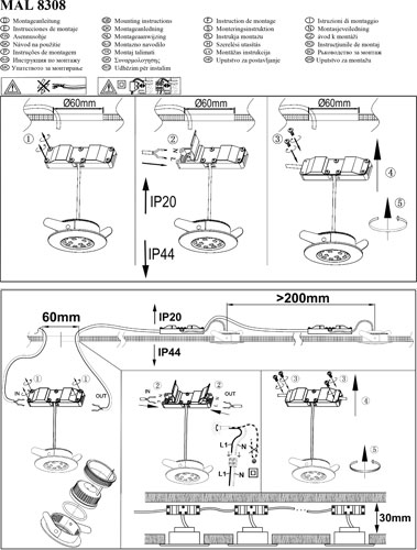 2-led-spot-dimmbar-ohne-dimmer-per-lichtschalter-led-5w-einbaustrahler-ultra-slim-briloner-8308-018-saasil LED Einbauspot dimmbar per Schalter ohne Dimmer Chrom IP44 ? Einbaustrahler LED silber glänzend rund ? Spot Decke LED Spots 230V ohne Trafo günstig kaufen ?