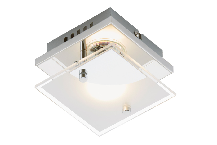 Kleine-LED-Wand-Deckenleuchte-TOM-mit-Glas-satiniert-Chrom-12x12cm-3597-018-briloner Kleine LED Wand- & Deckenleuchte TOM mit Glas satiniert Chrom 12x12cm Briloner3597-018